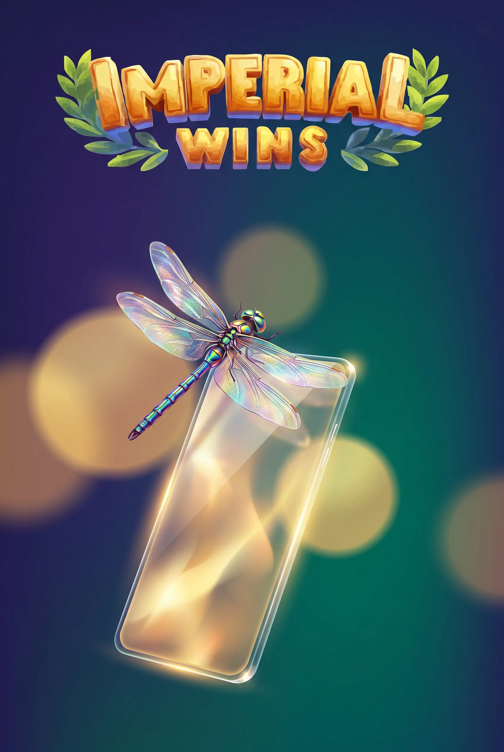Imperial Wins dragonfly above a mobile phone